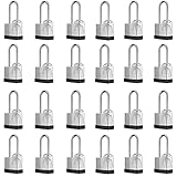 N/W K.C Laminated Steel Key Lock,1-9/16 inch Wide Body, 24 Padlocks of Short Shackles with 48Keys....