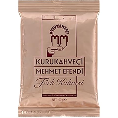 TURKISH ROASTED - GROUND COFFEE Turkish Coffee Kurukahveci Mehmet Efendi 2 X 100g Cover