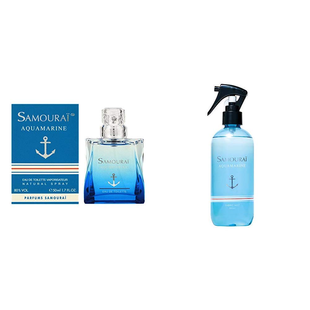 【セット買い】サムライ アクアマリン EDT 50ml & アクアマリン ファブリックミスト (300mL)商品画像