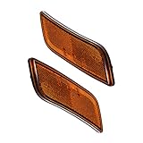 EVERESTHD 2PCS Front Fender Turn Signal Lights LED Side Indicator Lamp Fit for Peterbilt 579 2013-up, Peterbilt 587 2011-2018 Driver & Passenger Side P54-6147, P54-6147R