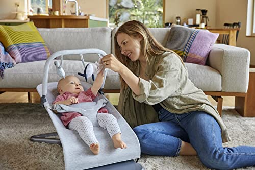 Miniatura 3 de Ergobaby Hamaca 3 En 1 Evolve, Hamaca Ergonómica Para Recién Nacidos Desde El Nacimiento Hasta Los Niños Pequeños, Cojín Para Recién Nacido 2,5 Kg - 13,2 Kg , Light Grey