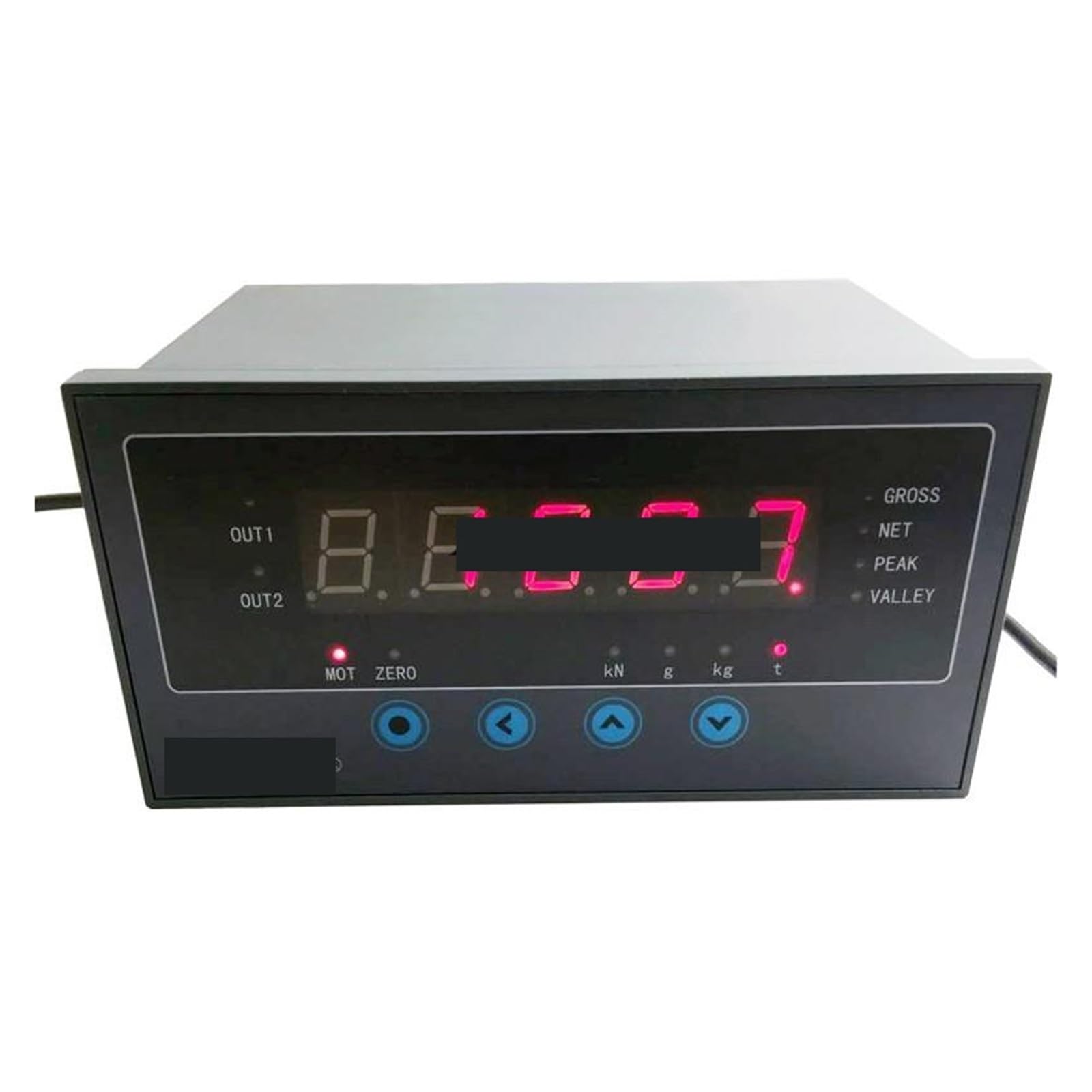 Qlnzagvfrde 1 Load Cell Sensor, Weight Sensor With Display Load Cell Indicator 4-20Ma Rs485 Rs232 0-0V Analog Output Instrument Weighing Digital Display(Ah 4-20Ma Output)