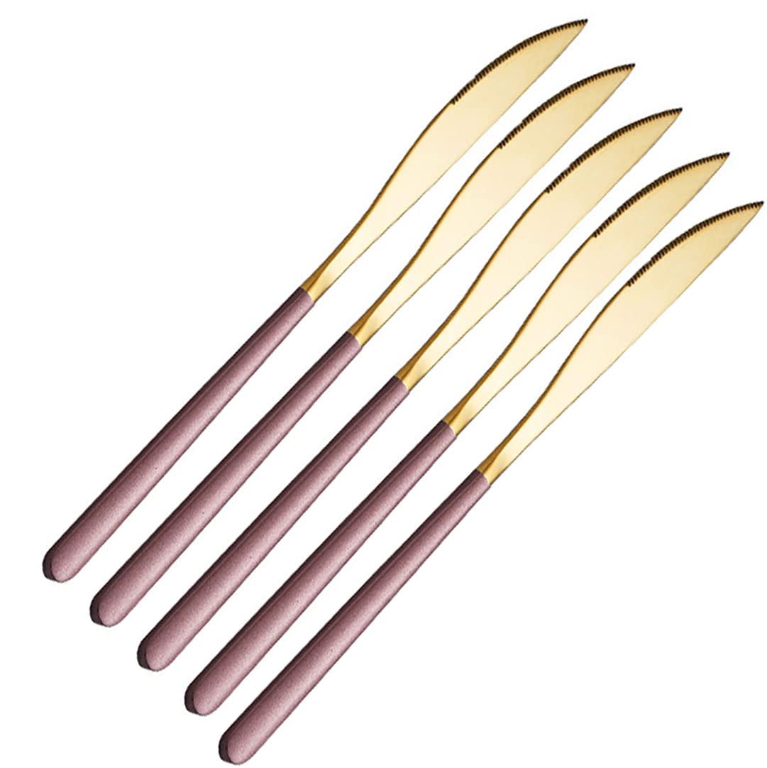Buy Spatlus Stainless Steel Butter Knife Spreader Dinner Knives Set