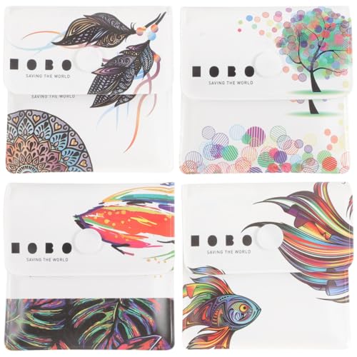 VALICLUD 4 Pz Piccola Custodia Per Posacenere Custodia Decorativa Per Posacenere Portatile Custodia Per Posacenere Portatile Da Viaggio Custodia Per Posacenere Da Viaggio Pelle