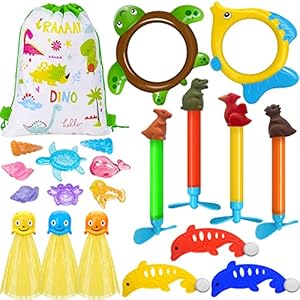 Purphy DT0088 Zestaw 21 Zabawek do Nurkowania