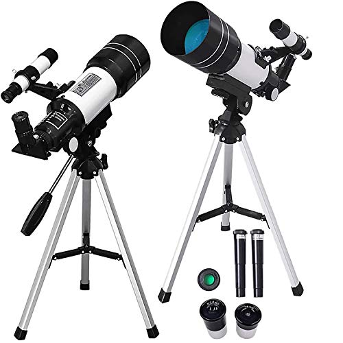 Telescopio Refractor Astronómico 70 mm con Trípode Ajustable
