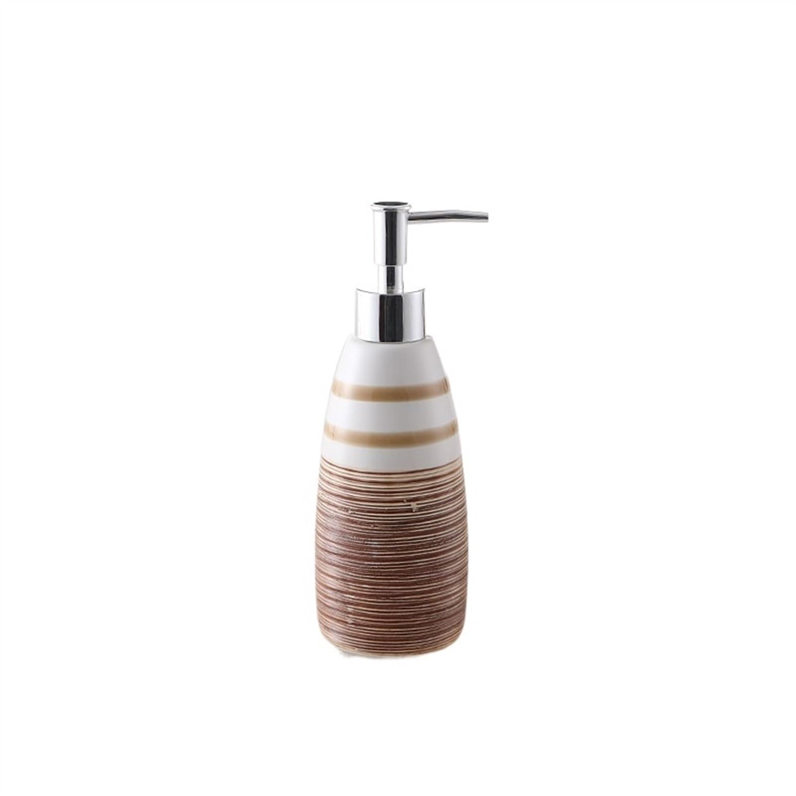 Kitchen Soap Dispenser Ceramic Soap Pump for Shampoo Lotion Bathroom Office Dresser Essential Oil Frosted Soap Dispenser with Pump Empty Bottle Handsoaps Dispenser