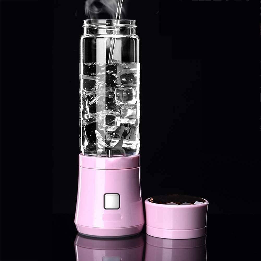 Przenośny blender - blender osobisty, mini blender z ładowaniem przez USB, 6 ostrzy, blender ręczny do uprawiania sportu, podróży, na siłownię, do kuchni (kolor: zielony) (zielony)