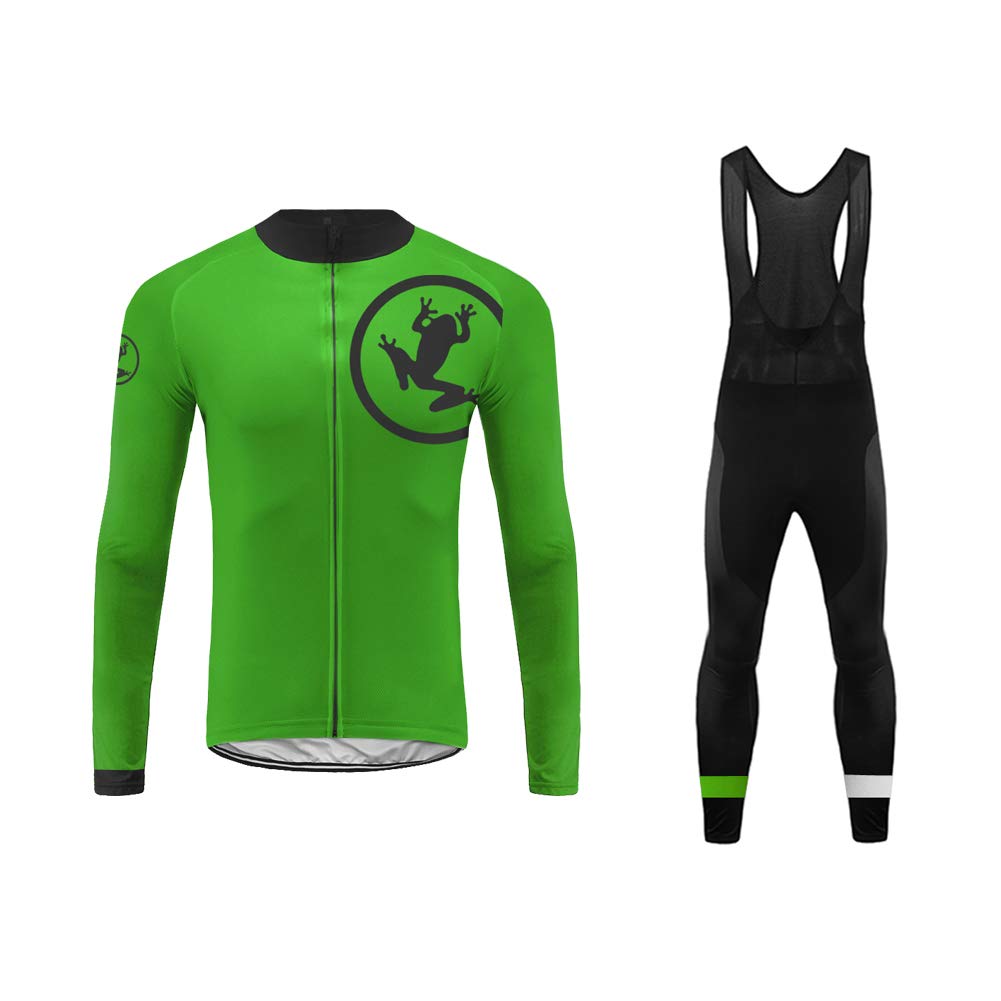UGLY FROG Invierno Conjunto Fleece Bicicleta Largo Hombre Traje Btt Invierno Ropa Ciclismo Equipos Profesionales/Parte Superior Separada