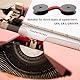 CONNECTION 3er Pack Farbband Schreibmaschine Schwarz/Rot Schreibmaschinenband Nylon Typewriter Schreibmaschinen Farbband für Schreibmaschine Kompatibel mit Klassischen Modellen GR4 GR1
