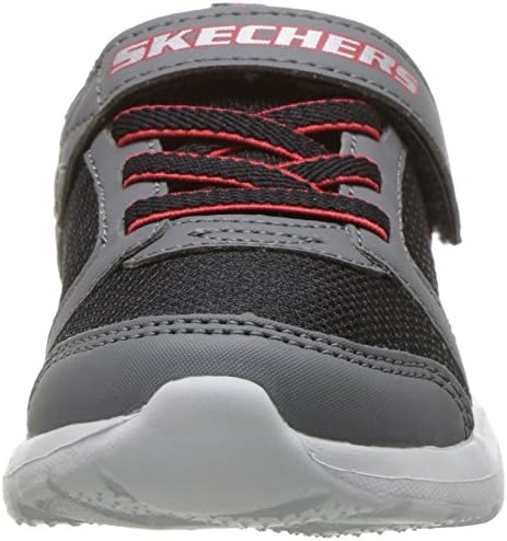 Skechers Kids Boys' Skech-Stepz-Powerjump Sneaker,BLACK/GRAY/RED,6 M US Toddler | Image 1