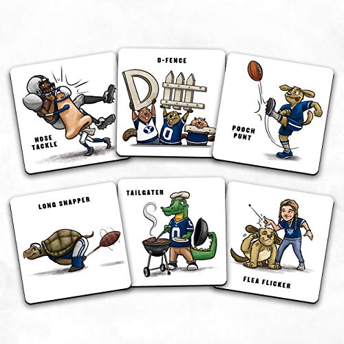 Image of YouTheFan NCAA Officially-Licensed Memory Match Game - Humorous, Team-Specific, Original Hand-Drawn Artwork, Fun for the Whole Family, for Fans Young and Old