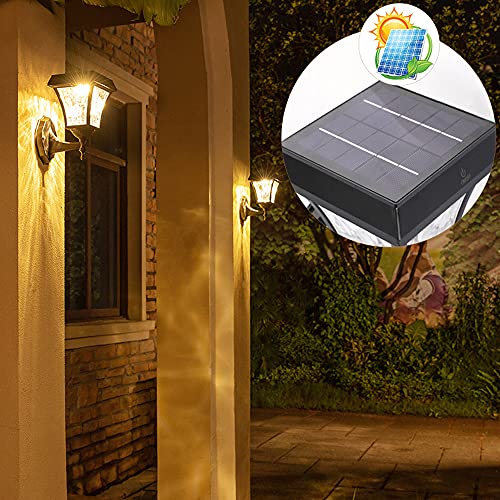 Luz de pared tipo linterna para terrazas y entradas exteriores libres de polvo 3