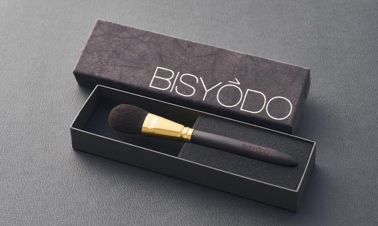 BISYODO Grand Series Cheek Brush - Round Flat Type/G-C-01