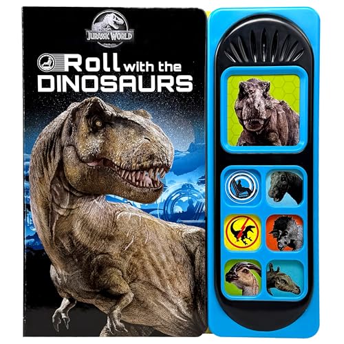 Jurassic World - Roll with the Dinosaurs Sound Book - PI Kids (Play-A-Sound)