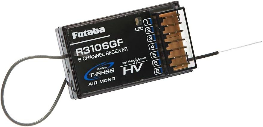 R3106GF 2.4GHz 6 Channel RX TFHSS Mono RC Radio Receiver