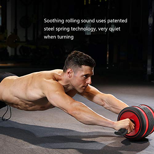 Rolo muscular abdominal, rolo fitness para exercício muscular abdominal, treinamento abdominal, roda