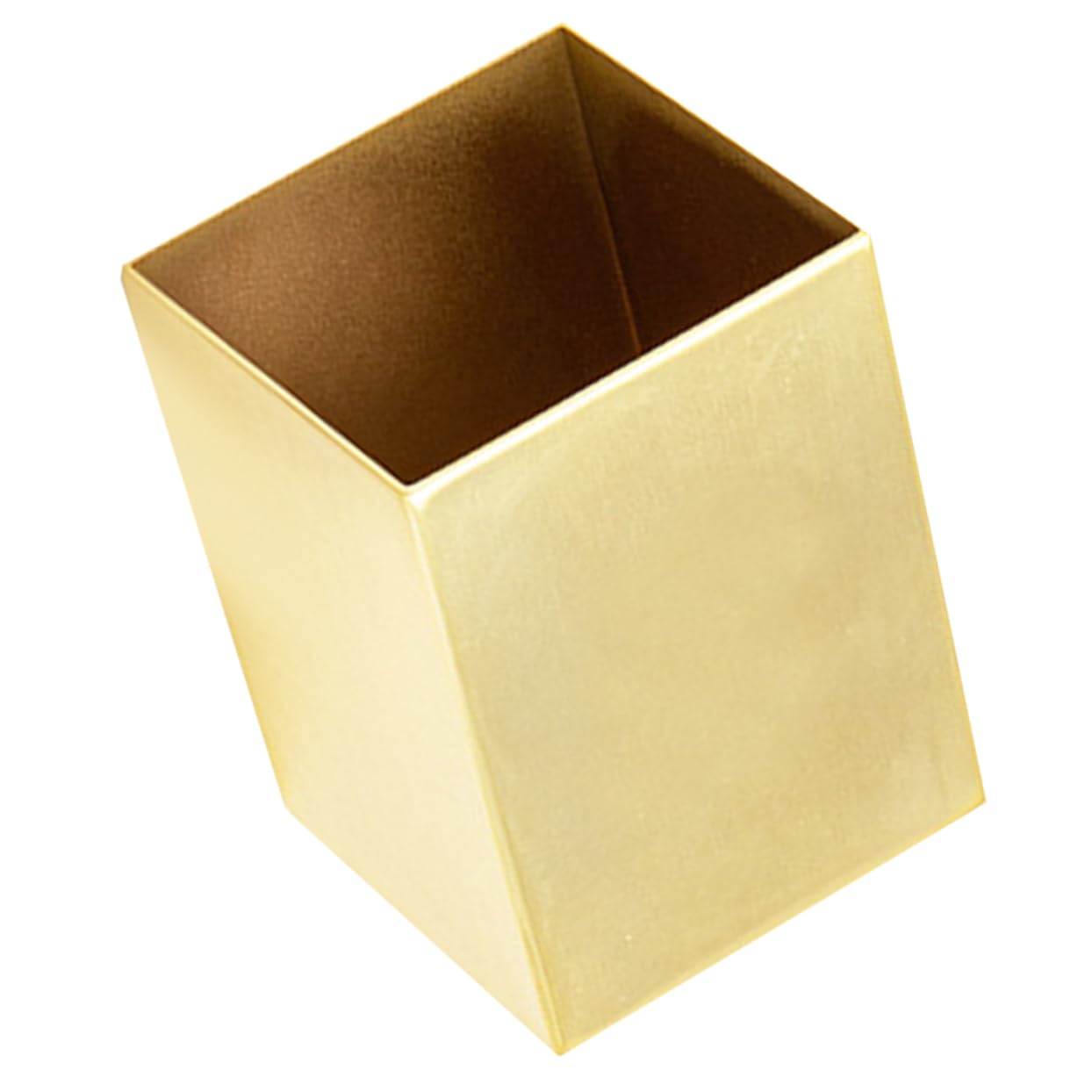 Contenedor De Bolígrafos Porta Pinceles De Maquillaje Organizador De Escritorio Inoxidable