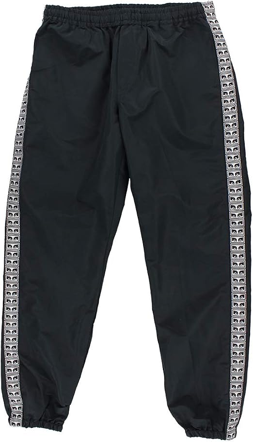 Obey - Pantaloni da uomo con elastico in vita - nero - S : Amazon.it:  Abbigliamento