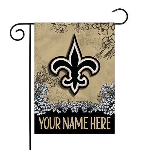 Image of Rico Industries NFL Standard /Primary Personalized 13 inch x 18 inch Double Sided Garden Flag