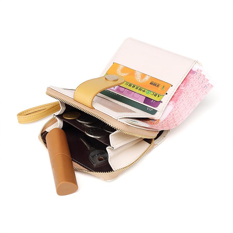 Cute Rabbit Minority Simple Leather Wallet for Women (Black)2