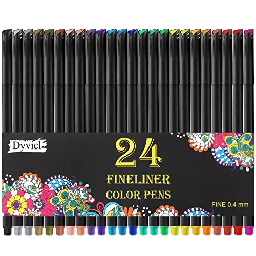 Dyvicl VC-24FP Fineliner Pens Fine Point Pens cover