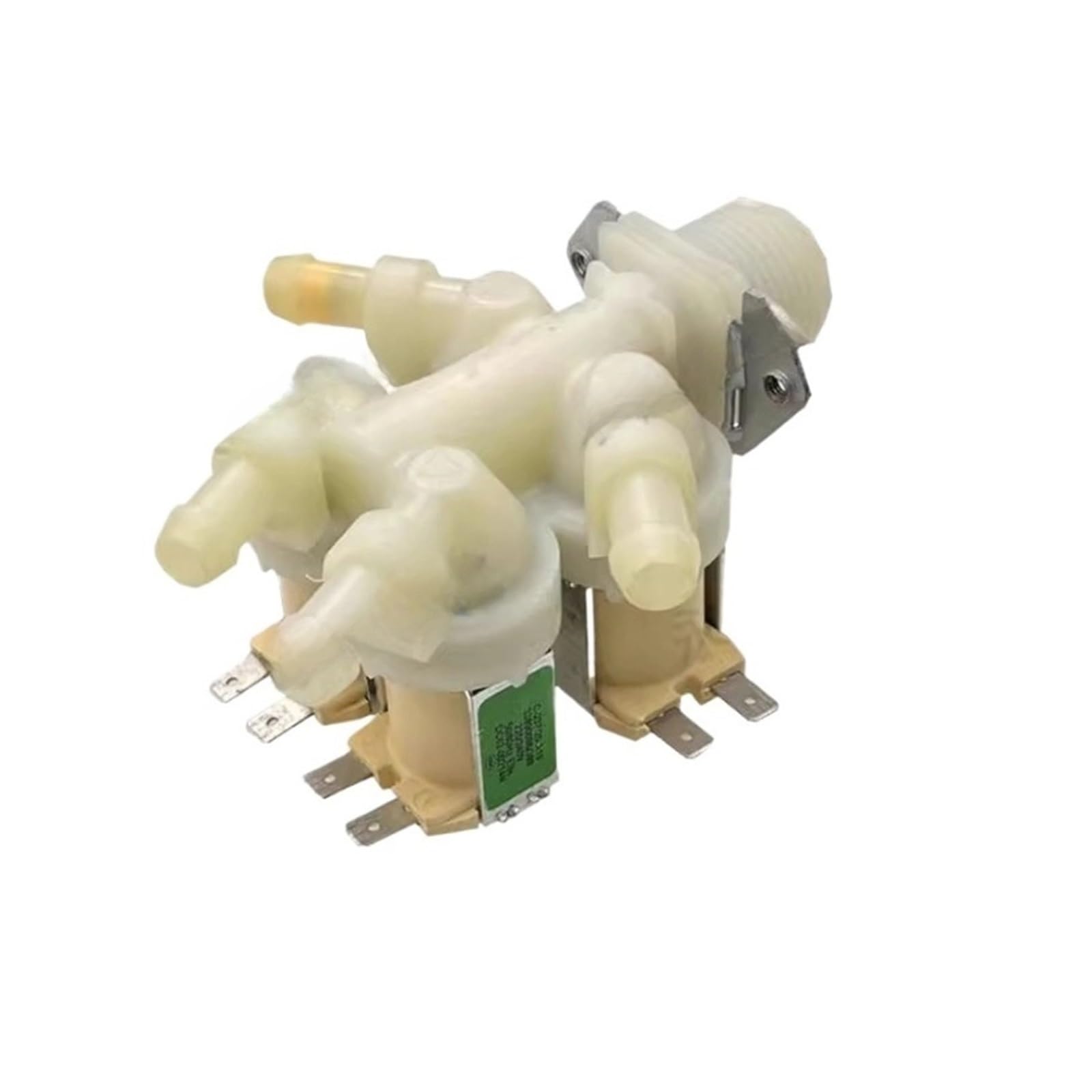 Électrovanne d'arrivée d'eau électrique, Compatible avec Les pièces de Machine à Laver Samsung DC62-00214Q DC62-00214N DC62-00214M 50/60HZ(DC62-00214N)