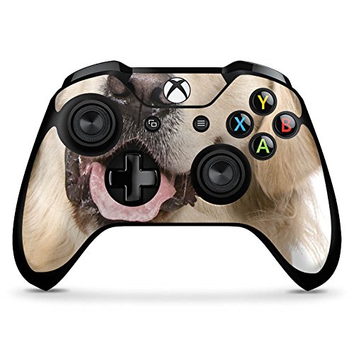 DeinDesign Vinyl Skin Sticker for Microsoft Xbox Golden Retriever Dog