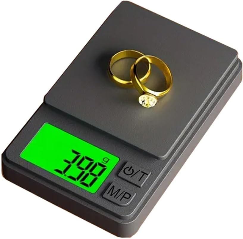 Gold Testing Kit with 200g x 0.01g Scale, 10K/14K/18K Solutions & Test Stone for Accurate Jewelry ID