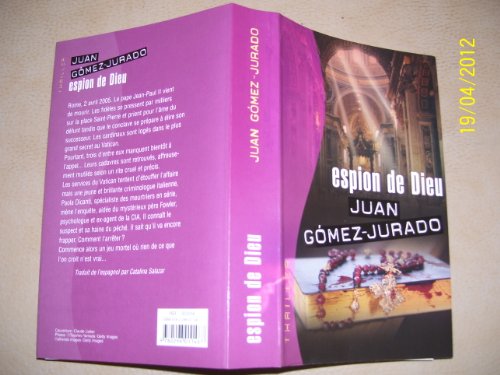 Espion de Dieu [French] 2298011486 Book Cover
