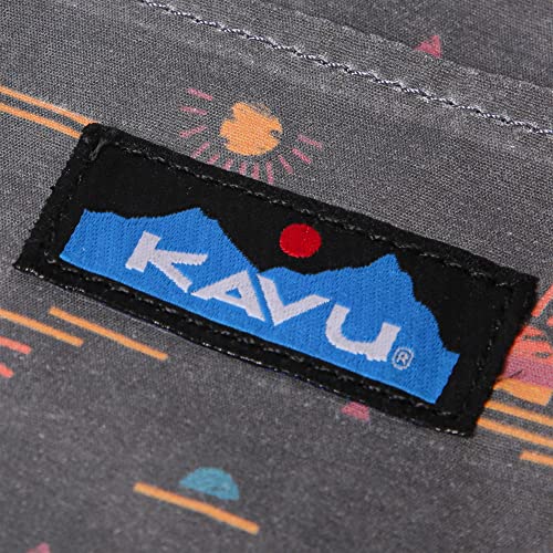 Kavu Summerland Pouch Passport Crossbody Rope Sling - Night Mirage #TOP3