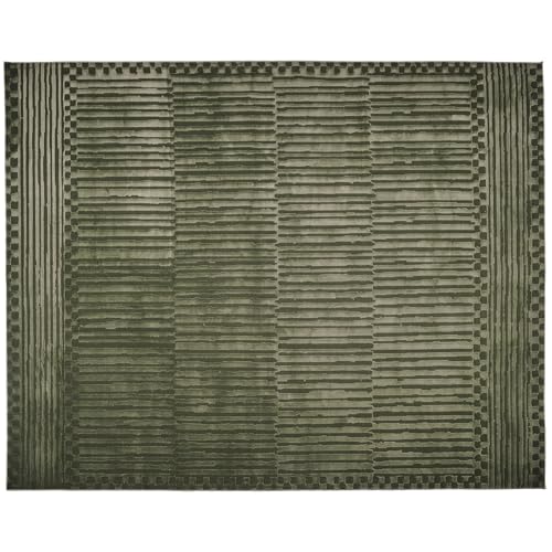 Tapete Revival Rugs 240x160 cm, poliéster reciclado verde miniatura 4