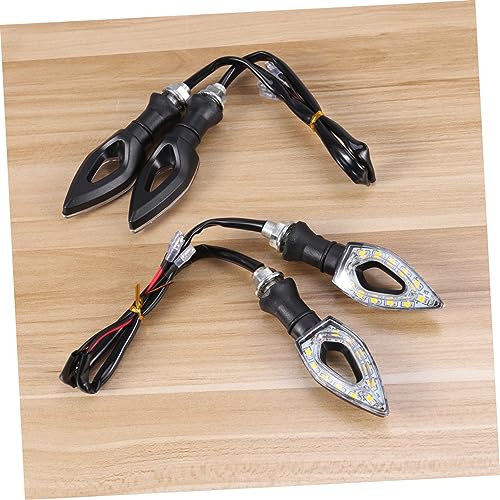 ULTECHNOVO 6 Pares Lâmpadas Led Para Piscas De Motocicleta Sinais De Volta De Montagem Embutida Luze