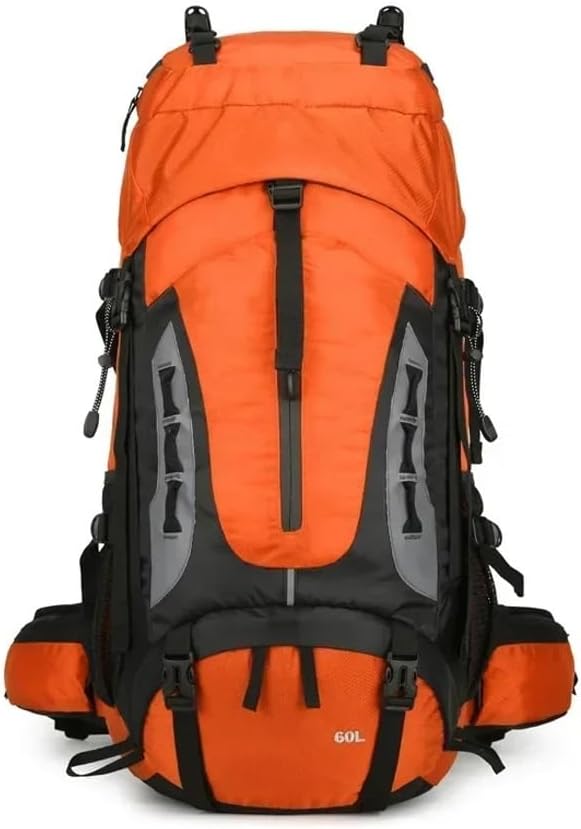 60L Camping Backpack Travel Bag Climbing Rucksack Hiking Storage Pack Outdoor Mountaineering Sports Shoulder Bags