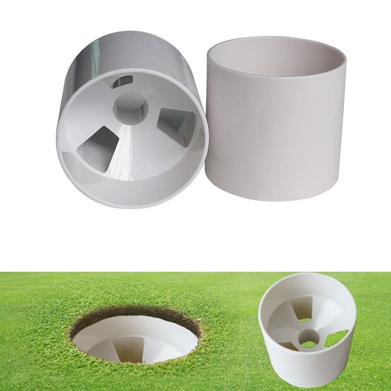 1 Pc White Plastic Golf Hole Cup Putting Putter Golf Flag Stick Yard Garden Training Backyard Practice Putting Golf Training Aids (B0BSGT7NM4) Amazon Price History, Amazon Price Tracker
