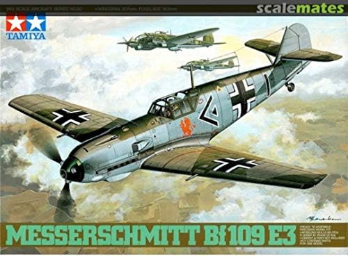 タミヤ 1/48 傑作機シリーズ No.50 ドイツ空軍 メッサーシュミット Bf109E-3 プラモデル 61050