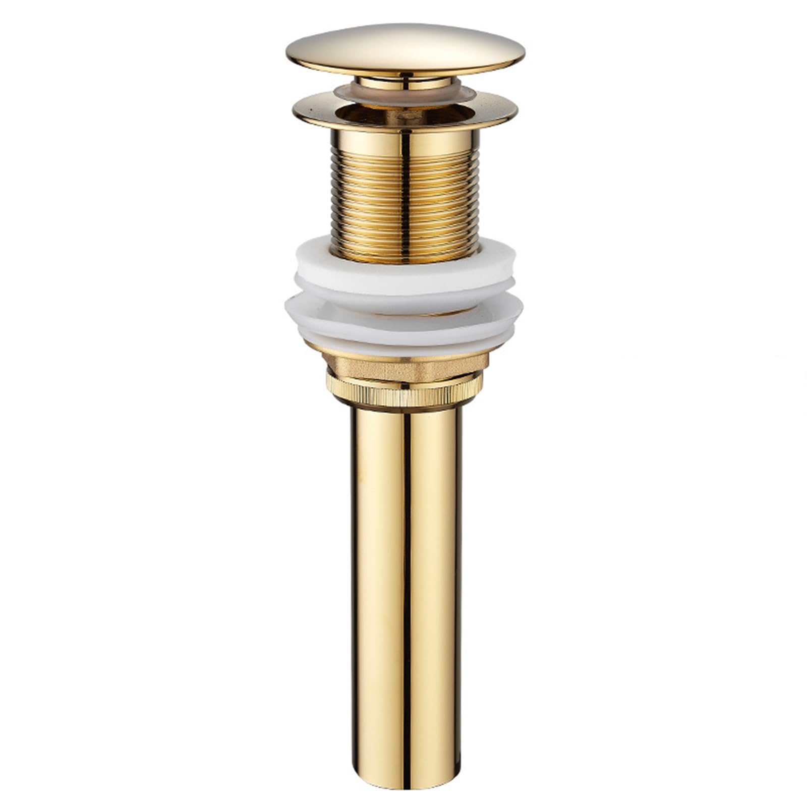 Piletta Lavabo Bagno Click Clack Piletta Bidet Click Clack Pop Up Valvola Di Scarico 11/4 Tappo Click Clack Lavabo Tutto In Rame,oro,Non Poroso