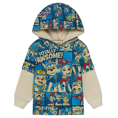 Image of Paw Patrol Fleece 2fer Pullover Hoodie and Jogger Pants Outfit Set Toddler to Big Kid Sizes (2T - 10-12)