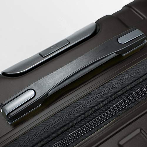 Image of DELSEY PARIS Titanium Hardside Expandable Luggage with Spinner Wheels, Black, Carry-On 19 Inch