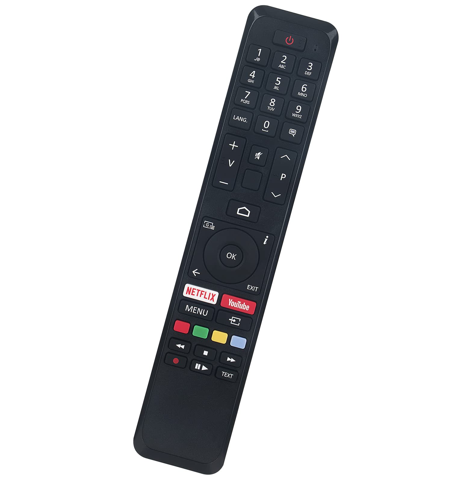 BELIFE® Telecomando adatto per Hitachi TV 32HAK4250 | 32HAK4258 | 43HAL7250 | 50HAK6450 | 50HAL7250 | 50HAQ7350