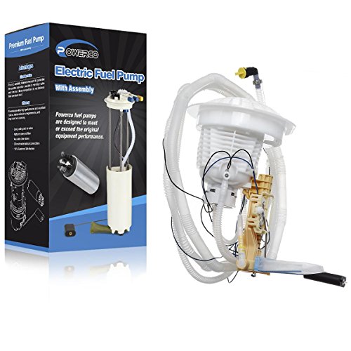POWERCO Electric Fuel Pump Module Compatible with Mercedes-Benz 06 07 08 R350 V6-3.5L W/Level Sensor 2514700090 Left Side