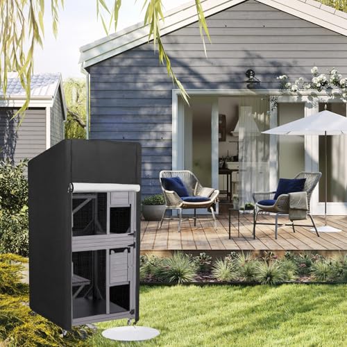 Housse de cage pour chats lavable en Oxford haute résistance