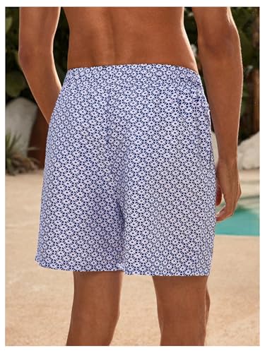 Men's Graphic Swim Trunks Drawstring Waist Boho Short Quick Dry Swimming Board Shorts2