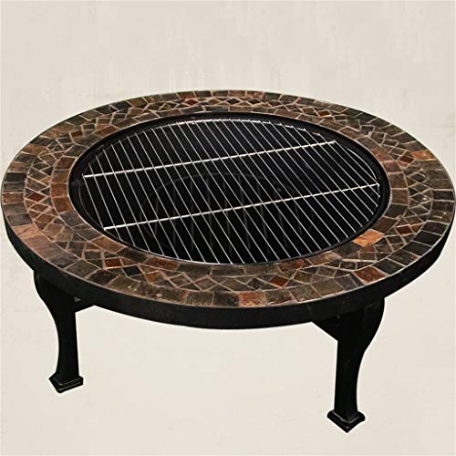 JJFIRE Brazier, Fire Pit Barbecue Brazier Outdoor Charcoal Grill Patio