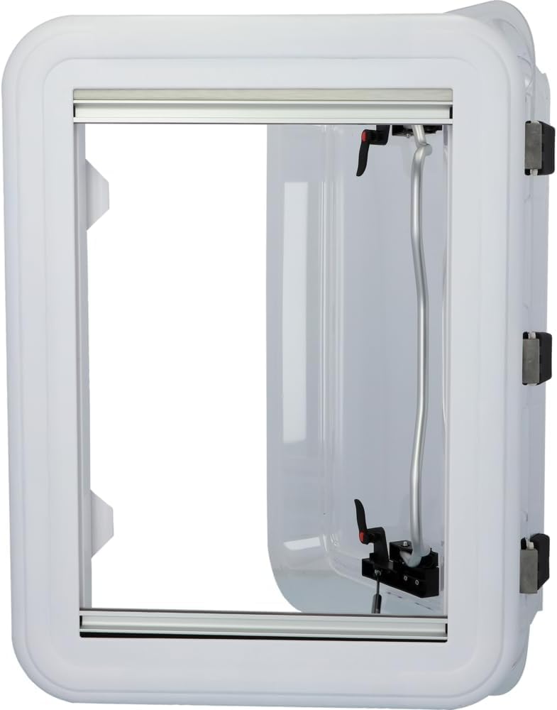 Berger | Trappe de toit pour caravane | Lanterneau Transparent avec moustiquaire camping-car, camping-car | 70 x 50 cm
