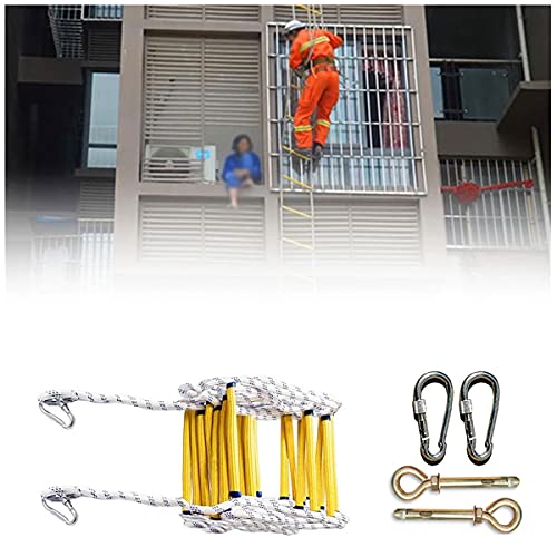 Échelle de corde 12m évacuation d'urgence fenêtre et balcon pour échelles