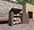 Mrosaa Horizontal Resin Storage Shed, 34 Horizontal Cu.ft Outdoor Storage Cabinet Waterproof for Garden/Backyard/Home/Pool, Lockable(34 Cu.ft-Brown)