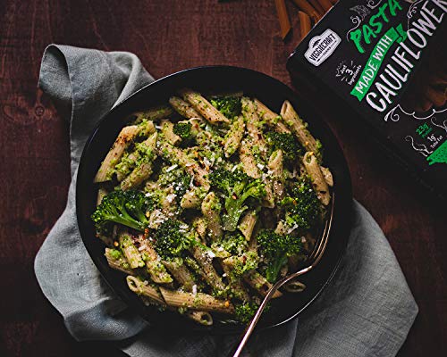 Veggiecraft Farms Cauliflower Pasta Combo Pack | 14g Protein, Gluten-Free, Non-GMO | Healthy Plant Based Veggie Pasta Made With Cauliflower, Pea, Lentil Flour | Fiber, Iron, Potassium | 6 Pack