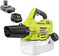 Vista 1 de RYOBI ONE+ - Mister inalámbrico de iones de litio de 18 voltios con batería de 2.0 Ah y cargador incluidos, color verde