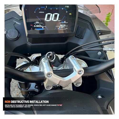 Motorcycle handbar riser moto LONCIN VOGE DS625X accessories risers